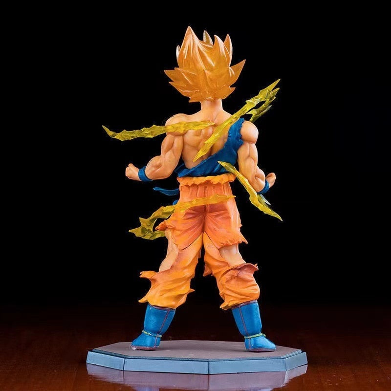 Estátua Son Goku Super Saiyajin: Dragon Ball Z Kai