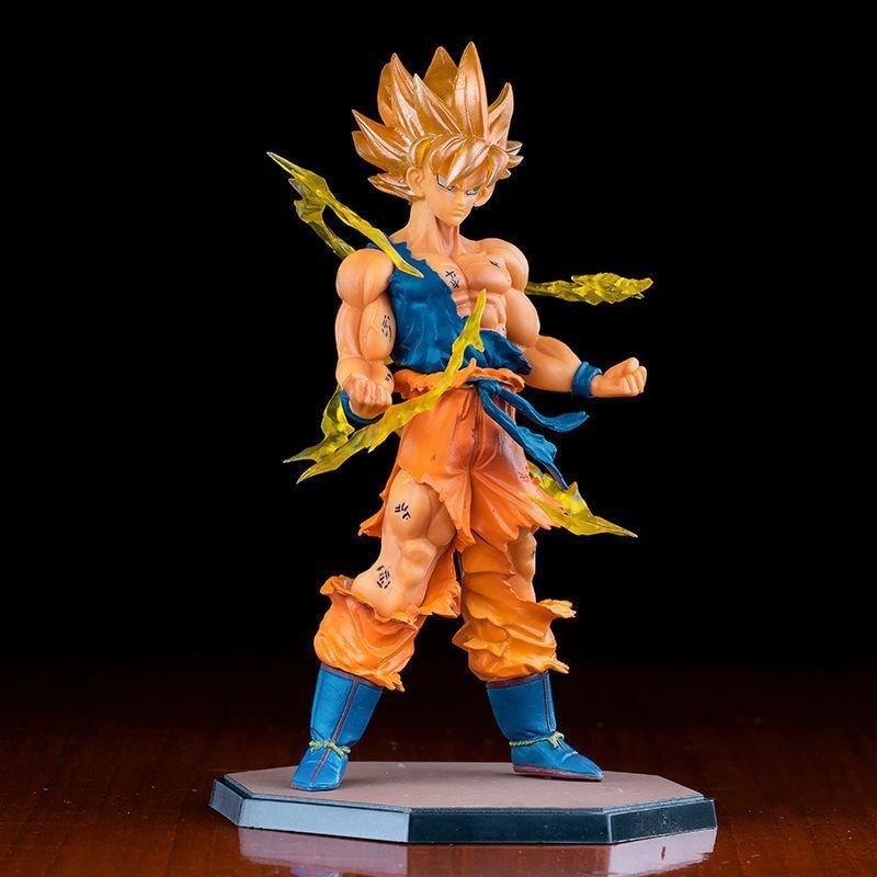 Estátua Son Goku Super Saiyajin: Dragon Ball Z Kai