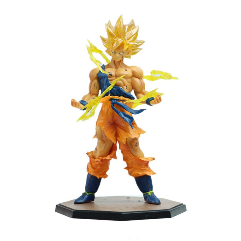 Estátua Son Goku Super Saiyajin: Dragon Ball Z Kai